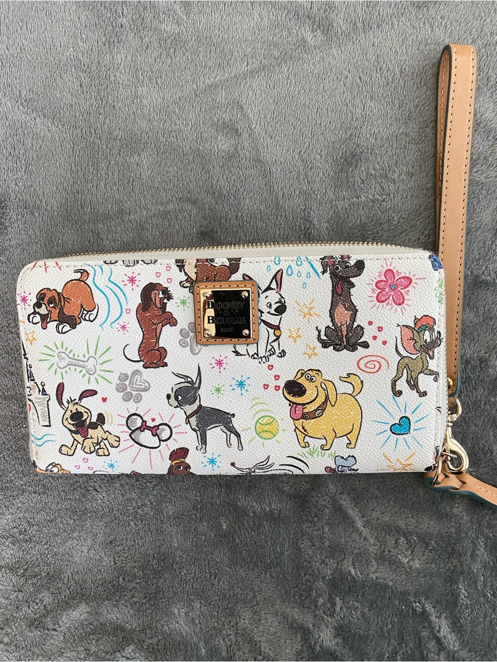 Disney Dogs Wristlet Dooney & Bourke